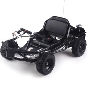 Sandman Kids Gas Powered Go Kart, 49cc 2-Stroke, Rear Suspension, Ages 4-6